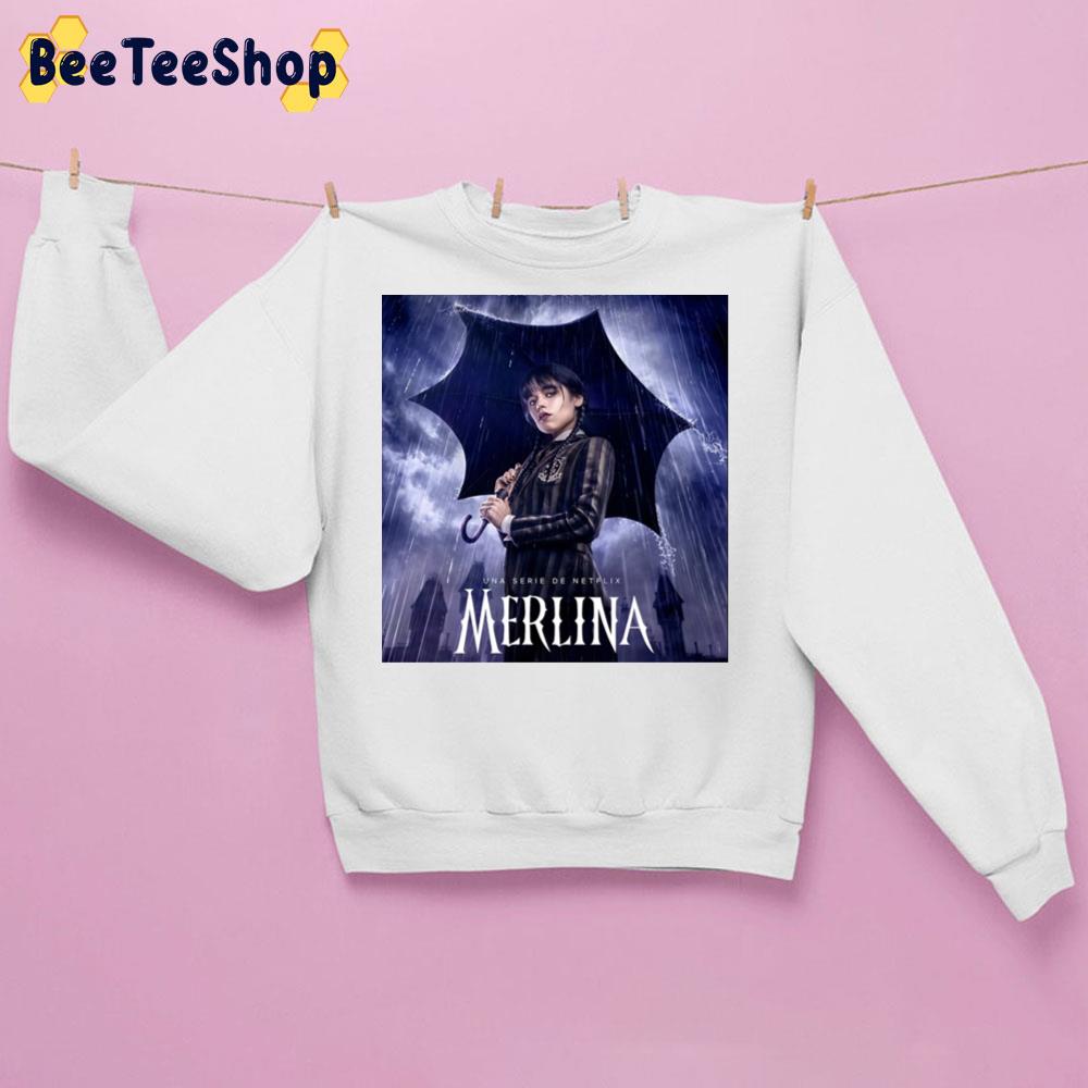 Merlina Wednesday Netflix 2022 Movie Trending Unisex Sweatshirt Merlina Wednesday Netflix 2022 Movie Trending Unisex Sweatshirt