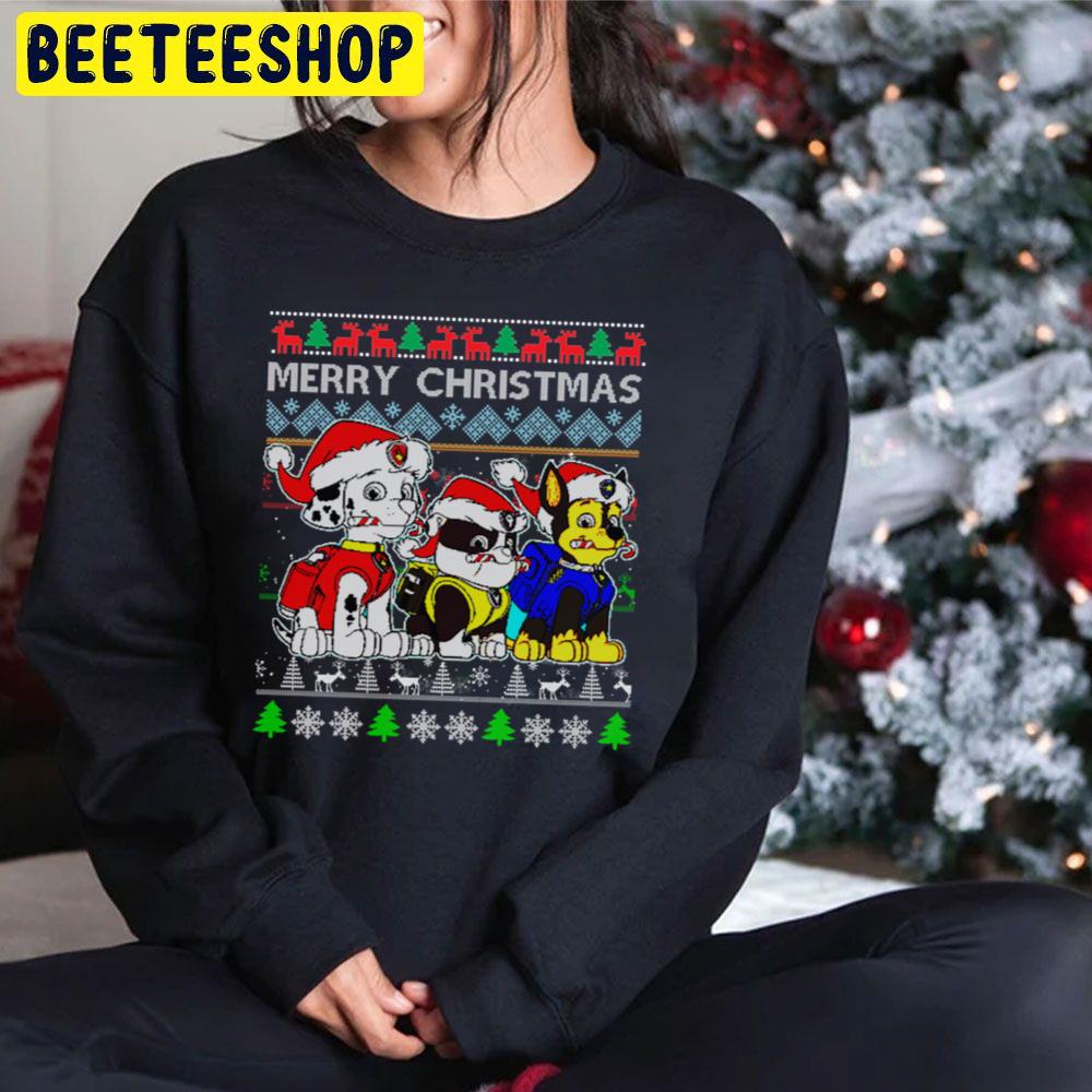 Merry Christmas Call The Paw Patrol Team Trending Unisex Hoodie Merry Christmas Call The Paw Patrol Team Trending Unisex Hoodie