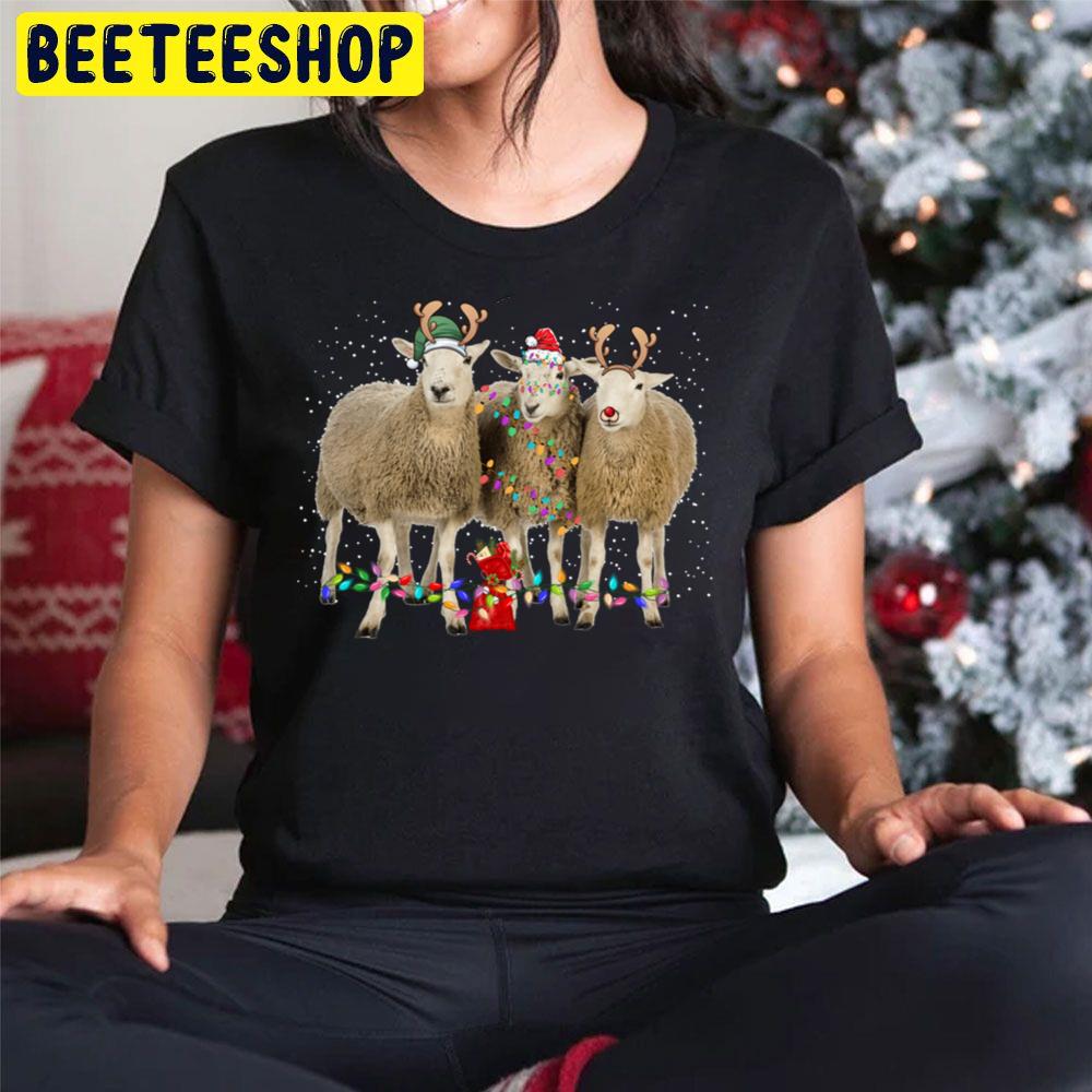 Merry Christmas Sheep Lover Trending Unisex Hoodie Merry Christmas Sheep Lover Trending Unisex Hoodie