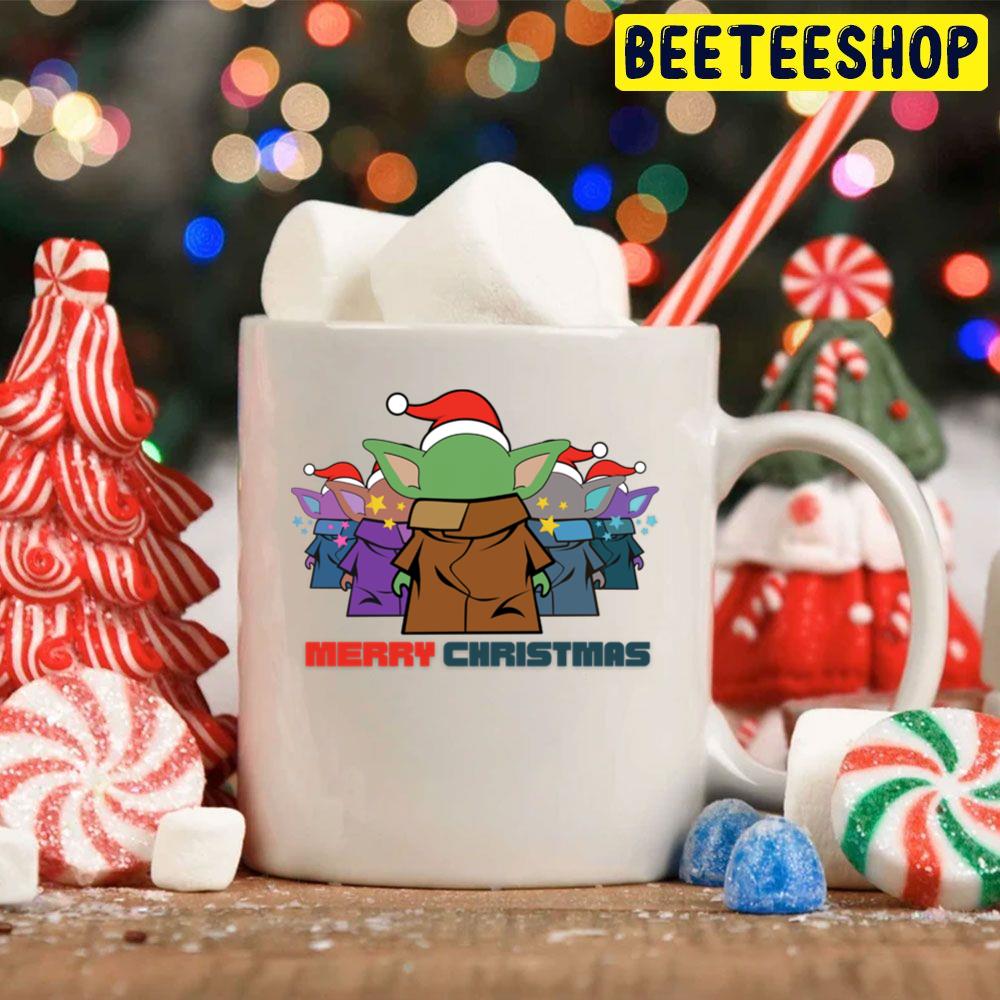 Merry Christmas Small Yoda Babies Santa Blue Aliens Sticker Trending Unisex Hoodie Merry Christmas Small Yoda Babies Santa Blue Aliens Sticker Trending Unisex Hoodie