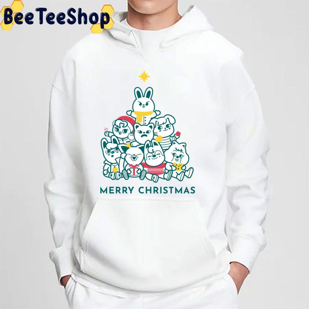 Merry Christmas Stray Kids Skzoo Trending Unisex Sweatshirt Merry Christmas Stray Kids Skzoo Trending Unisex Sweatshirt