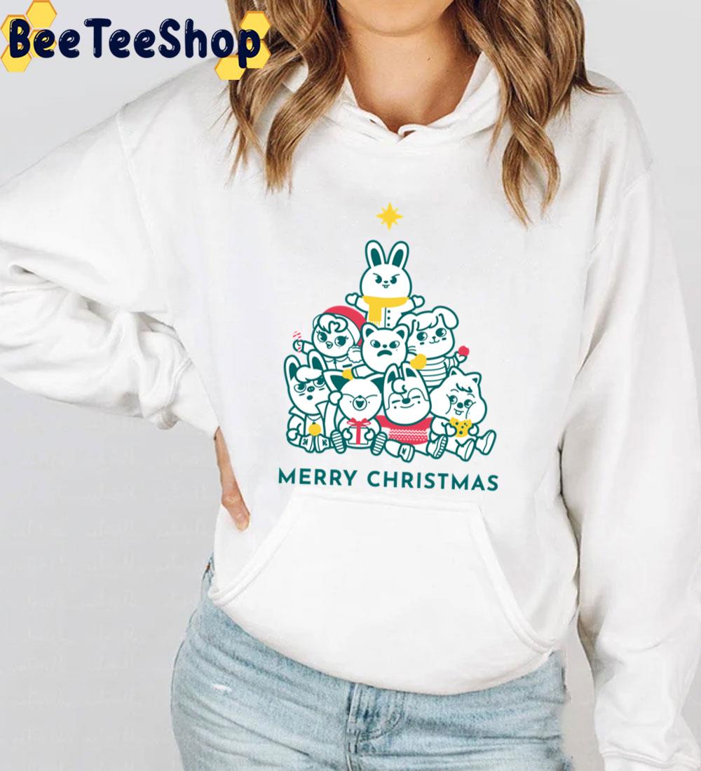 Merry Christmas Stray Kids Skzoo Trending Unisex Sweatshirt Merry Christmas Stray Kids Skzoo Trending Unisex Sweatshirt