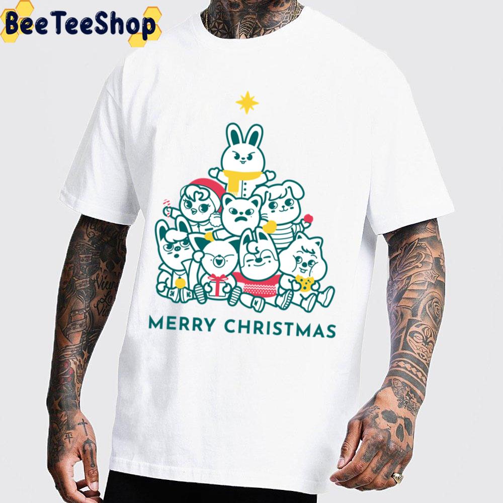 Merry Christmas Stray Kids Skzoo Trending Unisex Sweatshirt Merry Christmas Stray Kids Skzoo Trending Unisex Sweatshirt