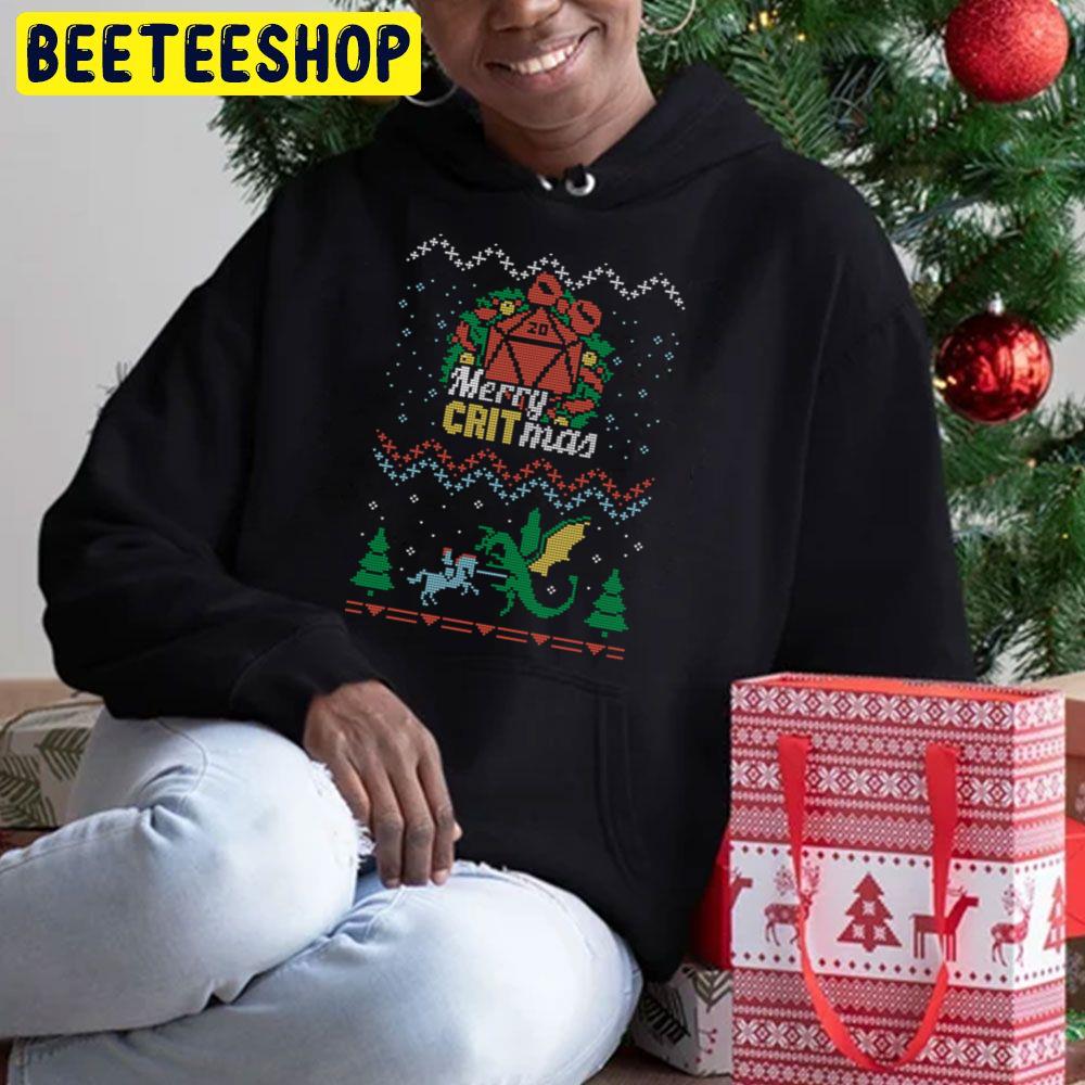 Merry Critmas Trending Unisex Hoodie Merry Critmas Trending Unisex Hoodie