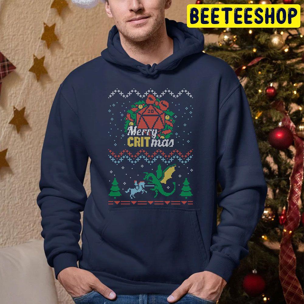 Merry Critmas Trending Unisex Hoodie Merry Critmas Trending Unisex Hoodie