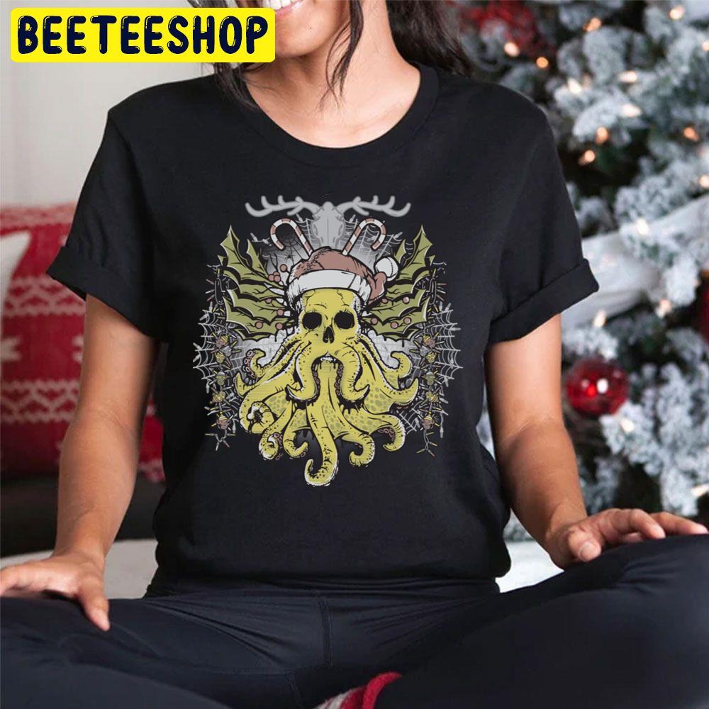 Merry Cthulhumas Christmas Trending Unisex Hoodie Merry Cthulhumas Christmas Trending Unisex Hoodie