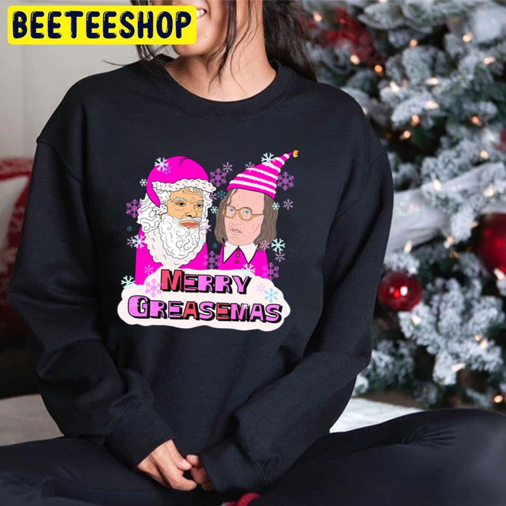 Merry Greasemas Christmas Trending Unisex Hoodie Merry Greasemas Christmas Trending Unisex Hoodie