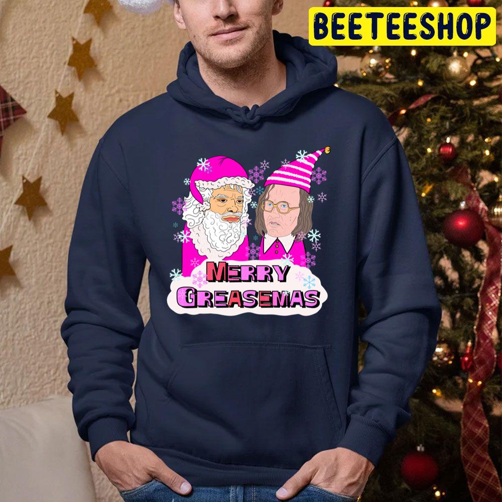 Merry Greasemas Christmas Trending Unisex Hoodie Merry Greasemas Christmas Trending Unisex Hoodie