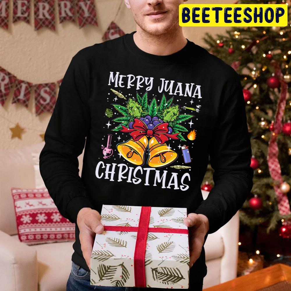 Merry Juana Merry Christmas Trending Unisex Hoodie Merry Juana Merry Christmas Trending Unisex Hoodie
