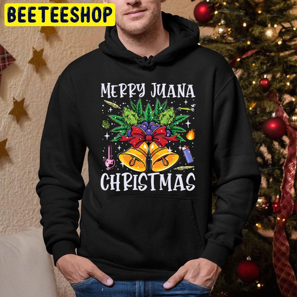 Merry Juana Merry Christmas Trending Unisex Hoodie Merry Juana Merry Christmas Trending Unisex Hoodie