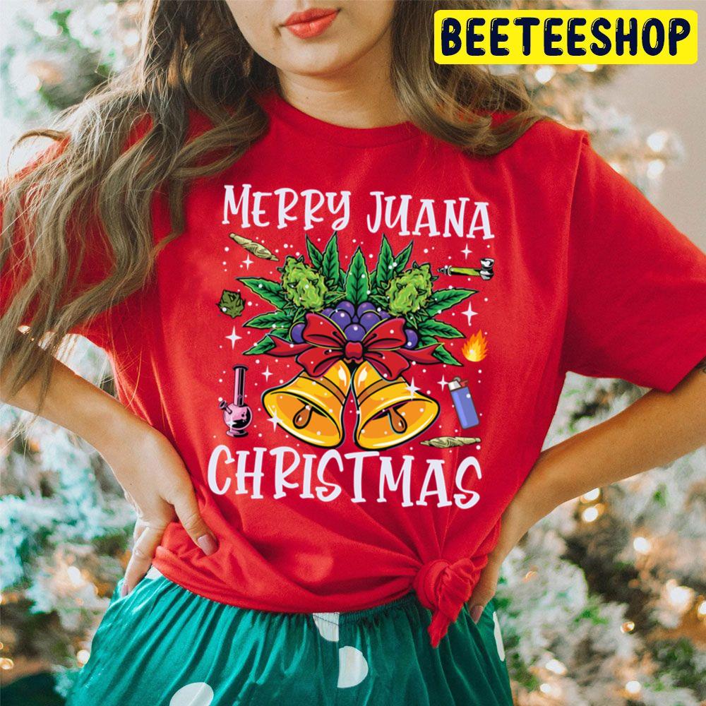 Merry Juana Merry Christmas Trending Unisex Hoodie Merry Juana Merry Christmas Trending Unisex Hoodie