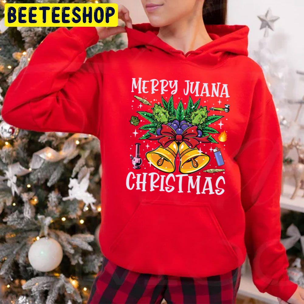 Merry Juana Merry Christmas Trending Unisex Hoodie Merry Juana Merry Christmas Trending Unisex Hoodie
