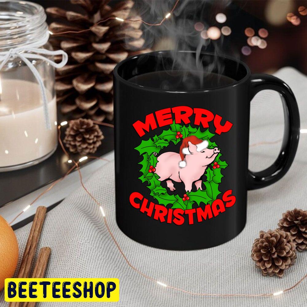 Merry Piggy Christmas Trending Unisex Hoodie Merry Piggy Christmas Trending Unisex Hoodie