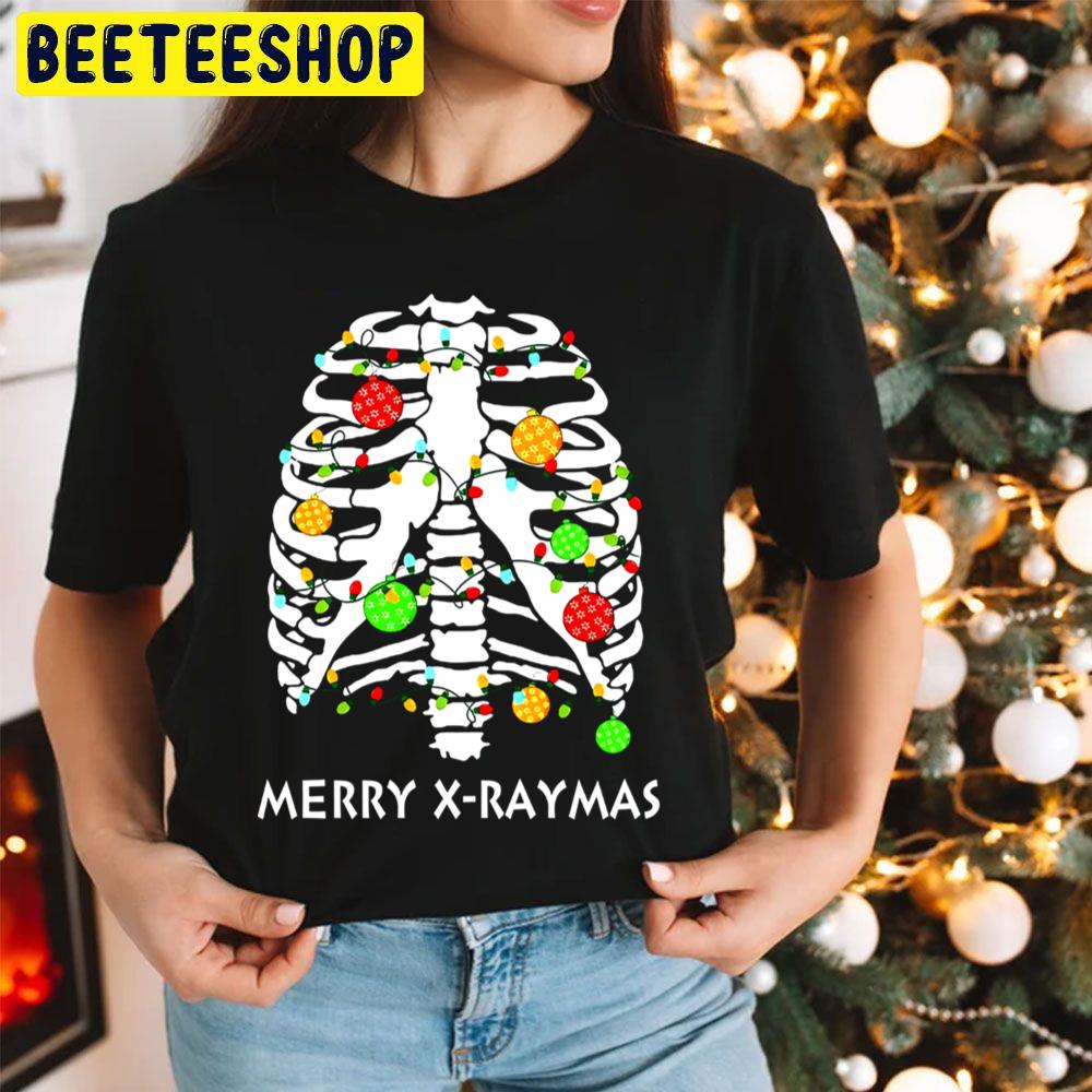 Merry X Raymas Christmas Skeleton Trending Unisex Hoodie Merry X Raymas Christmas Skeleton Trending Unisex Hoodie