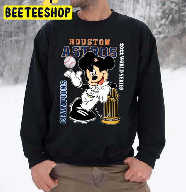 Mickey Mouse Houston Astross 2022 World Series Champions Trending Unisex Sweatshirt Mickey Mouse Houston Astross 2022 World Series Champions Trending Unisex Sweatshirt