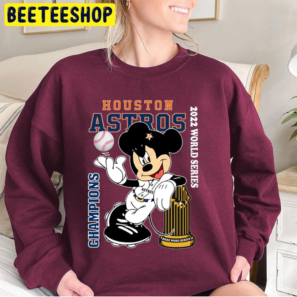 Mickey Mouse Houston Astross 2022 World Series Champions Trending Unisex Sweatshirt Mickey Mouse Houston Astross 2022 World Series Champions Trending Unisex Sweatshirt