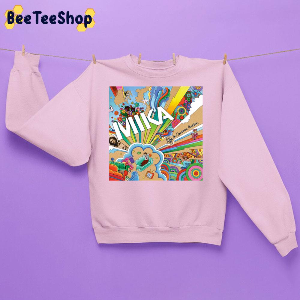 Mika Life In Cartoon Motion Colorful Art Trending Unisex Sweatshirt Mika Life In Cartoon Motion Colorful Art Trending Unisex Sweatshirt