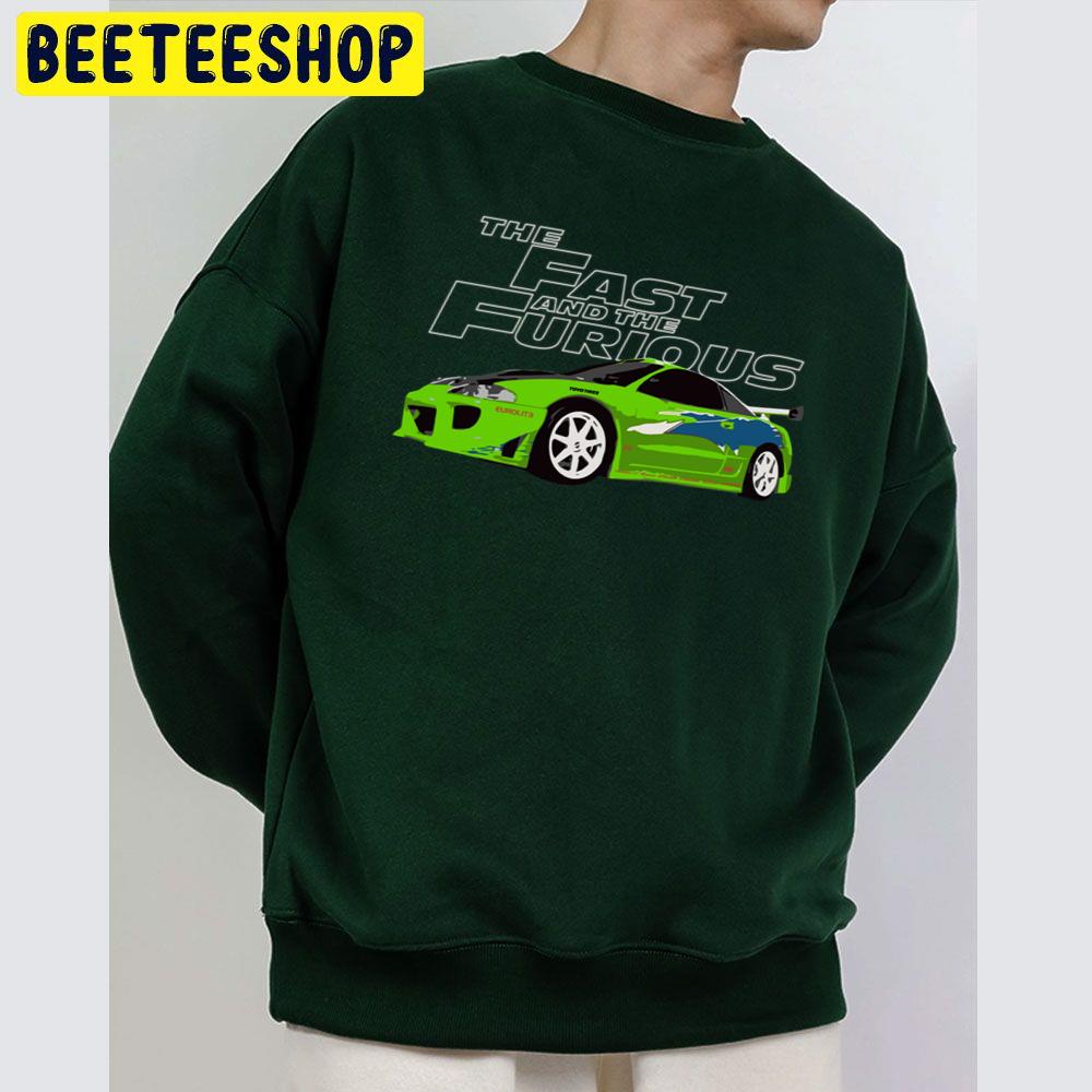 Mitsubishi Eclipse Dsm Kawasaki Green Trending Unisex Sweatshirt Mitsubishi Eclipse Dsm Kawasaki Green Trending Unisex Sweatshirt