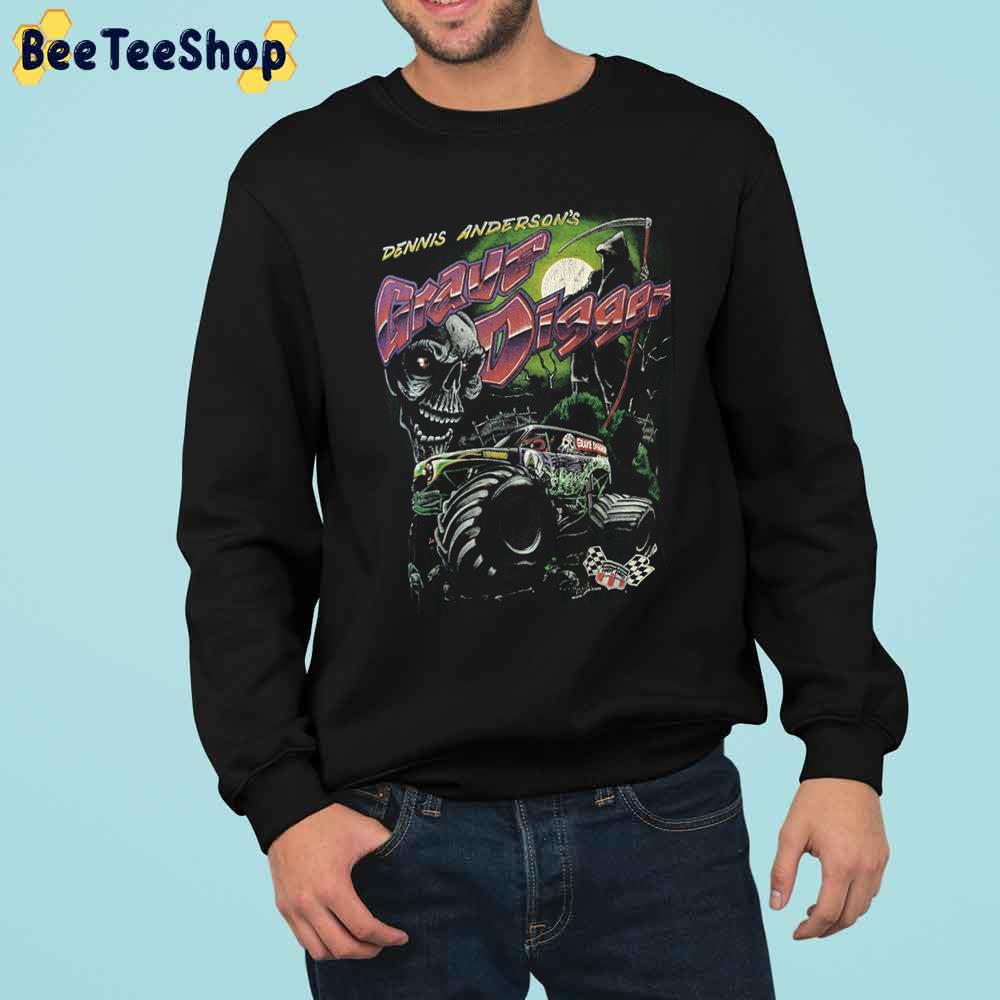 Monster Grave Digger Racing Rare Vintage Trending Unisex Sweatshirt Monster Grave Digger Racing Rare Vintage Trending Unisex Sweatshirt