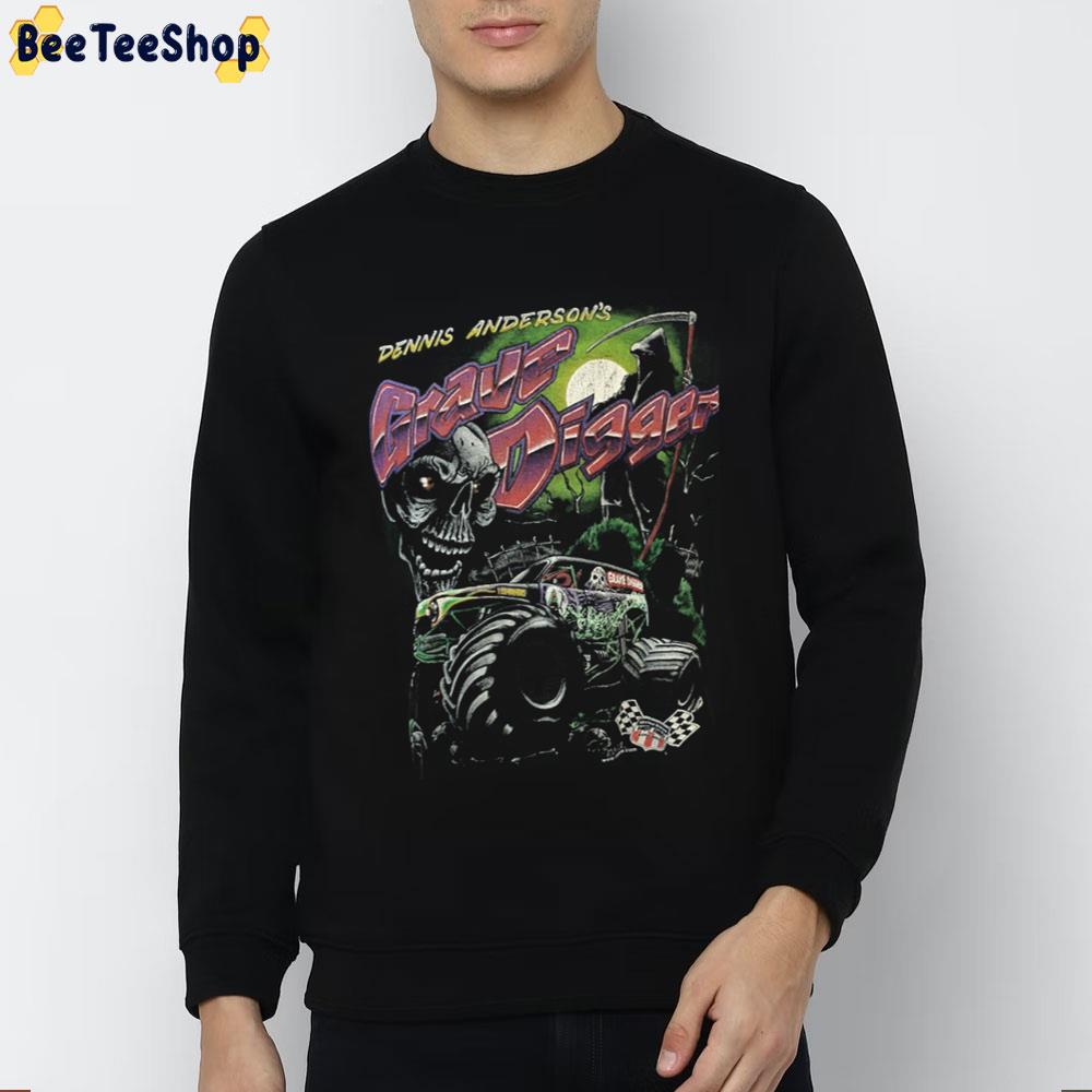Monster Grave Digger Racing Rare Vintage Trending Unisex Sweatshirt Monster Grave Digger Racing Rare Vintage Trending Unisex Sweatshirt