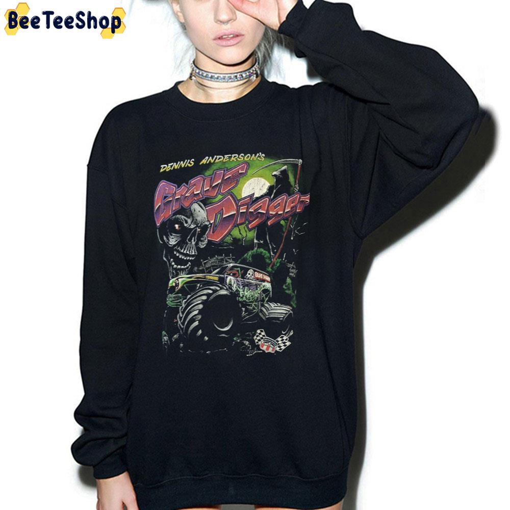 Monster Grave Digger Racing Rare Vintage Trending Unisex Sweatshirt Monster Grave Digger Racing Rare Vintage Trending Unisex Sweatshirt