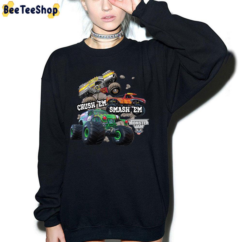 Monster Jam Artwork Monster Trucks Trending Unisex Sweatshirt Monster Jam Artwork Monster Trucks Trending Unisex Sweatshirt