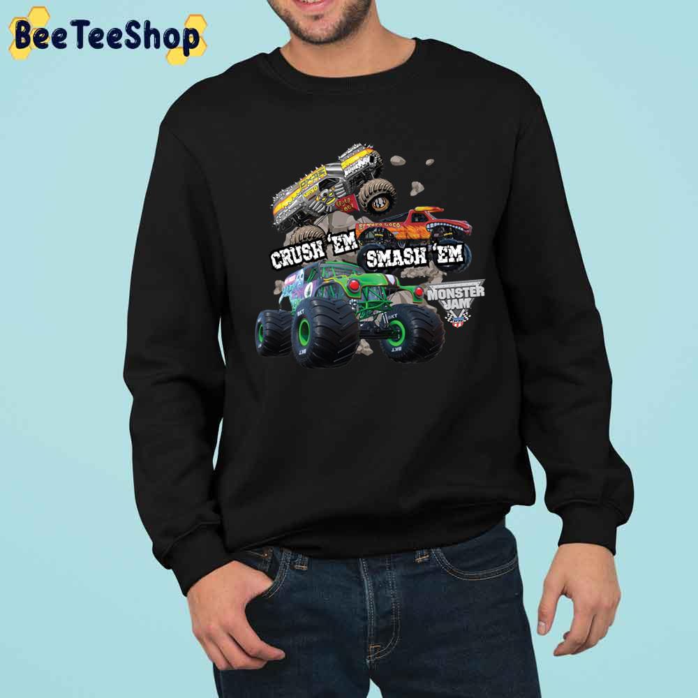 Monster Jam Artwork Monster Trucks Trending Unisex Sweatshirt Monster Jam Artwork Monster Trucks Trending Unisex Sweatshirt