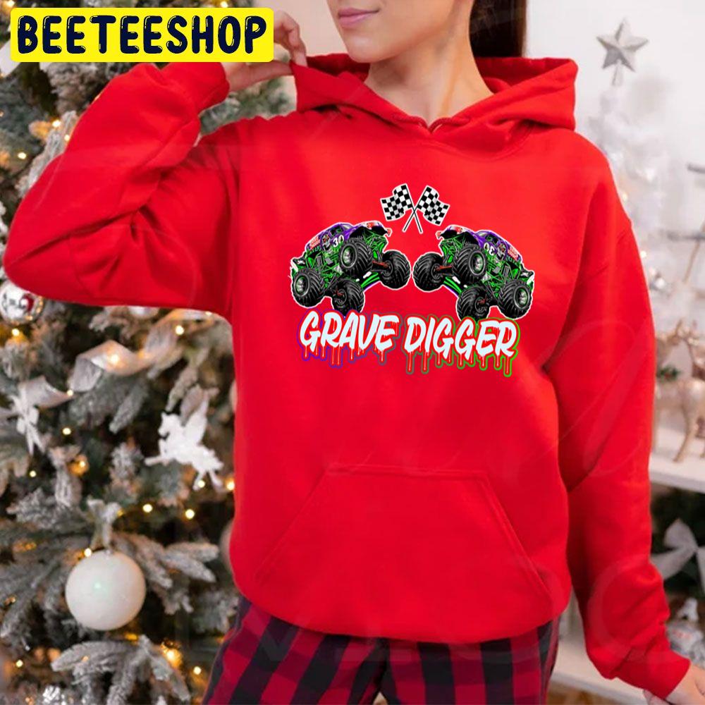 Monster Jam Grave Digger Monster Truck Fanart Ideas Racin Flag Trending Unisex Hoodie Monster Jam Grave Digger Monster Truck Fanart Ideas Racin Flag Trending Unisex Hoodie