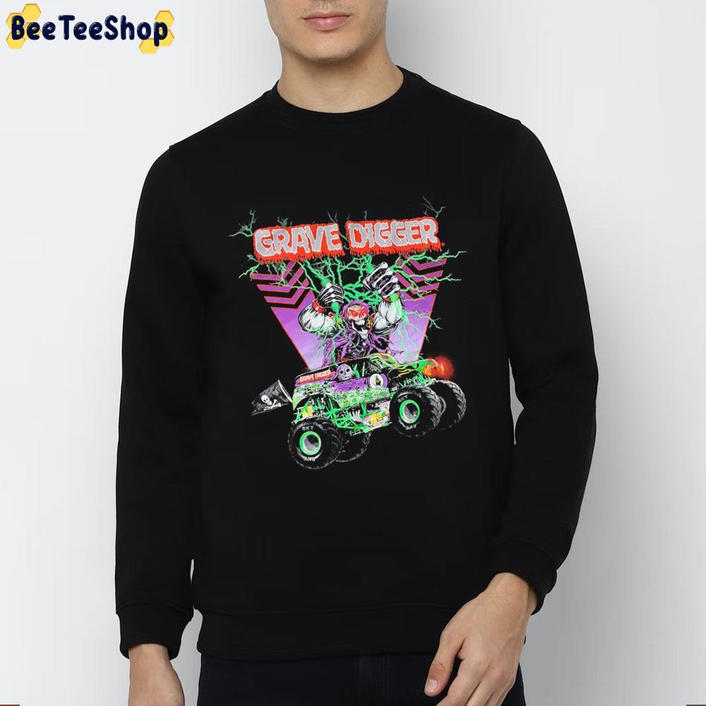 Monster Truck Grave Digger Vintage Hypebeast Trending Unisex Sweatshirt Monster Truck Grave Digger Vintage Hypebeast Trending Unisex Sweatshirt