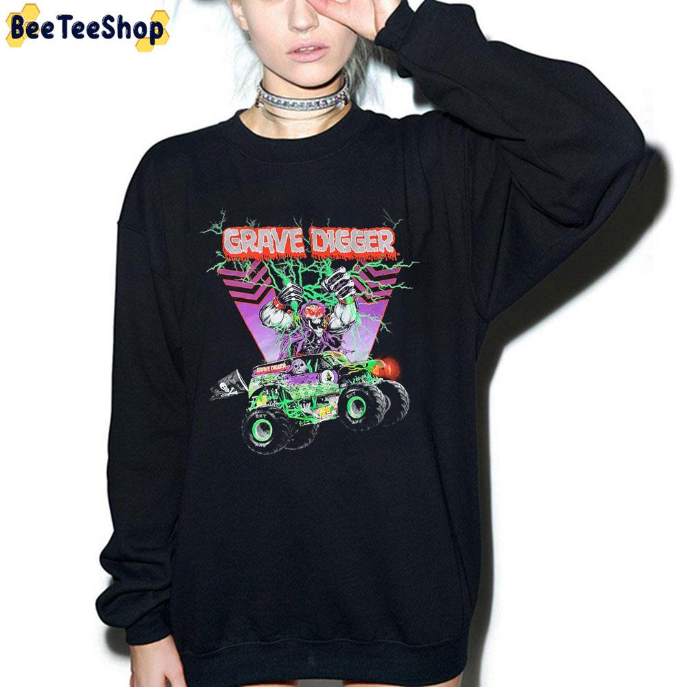 Monster Truck Grave Digger Vintage Hypebeast Trending Unisex Sweatshirt Monster Truck Grave Digger Vintage Hypebeast Trending Unisex Sweatshirt