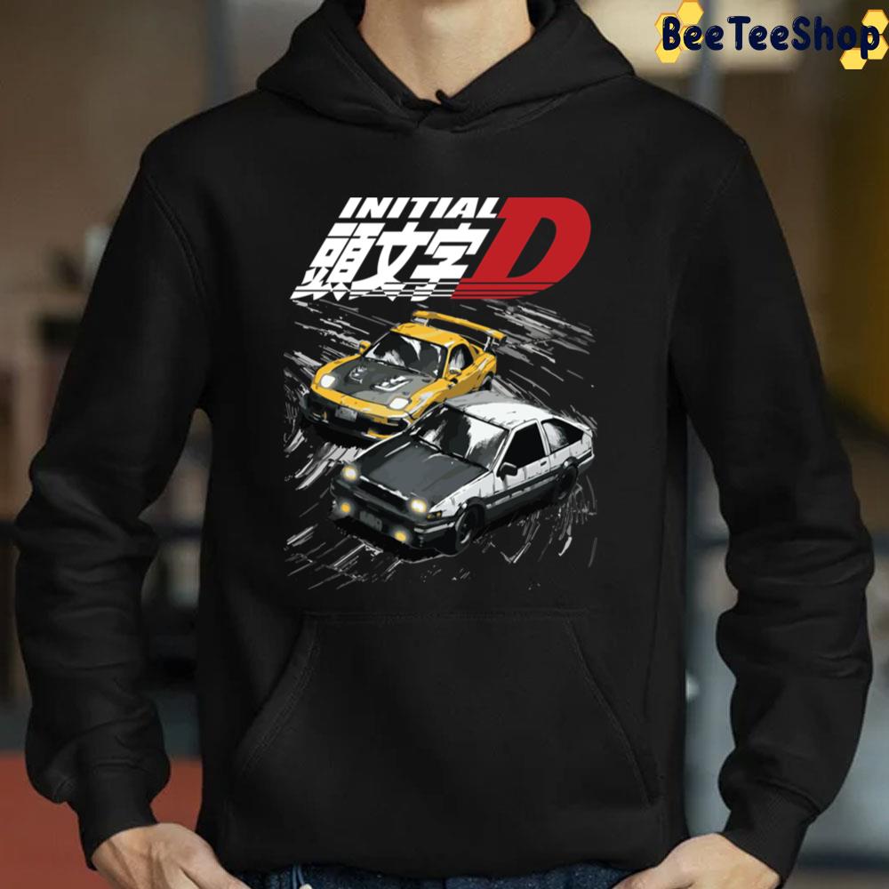 Mountain Drift Racing Initial D Tandems Ae86 Vs Fd Rx-7 Trending Unisex Sweatshirt Mountain Drift Racing Initial D Tandems Ae86 Vs Fd Rx-7 Trending Unisex Sweatshirt