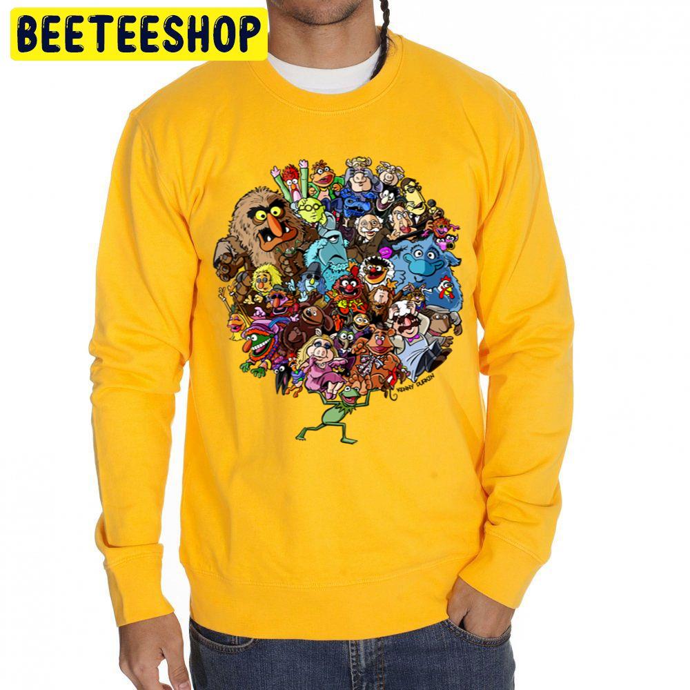Muppets World Of Friendship Cartoon Art Trending Unisex Sweatshirt Muppets World Of Friendship Cartoon Art Trending Unisex Sweatshirt