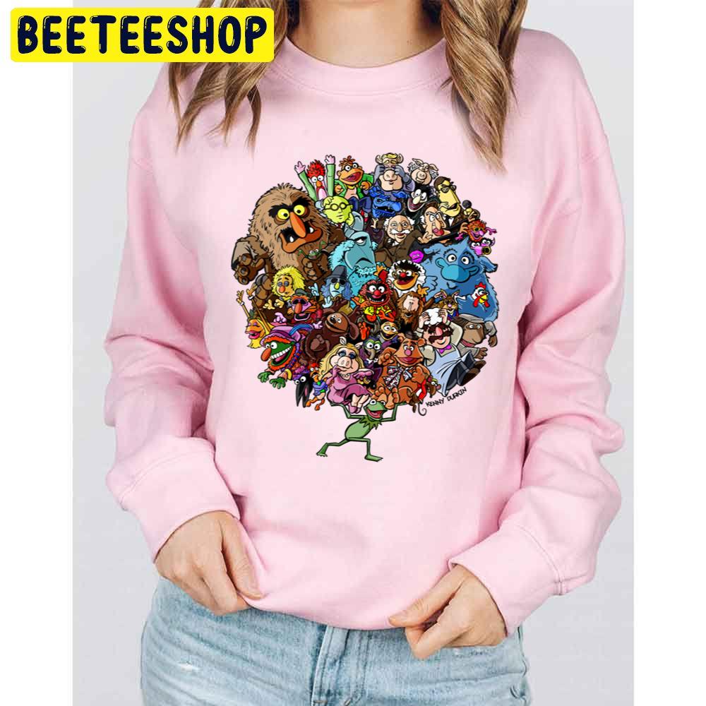 Muppets World Of Friendship Cartoon Art Trending Unisex Sweatshirt Muppets World Of Friendship Cartoon Art Trending Unisex Sweatshirt