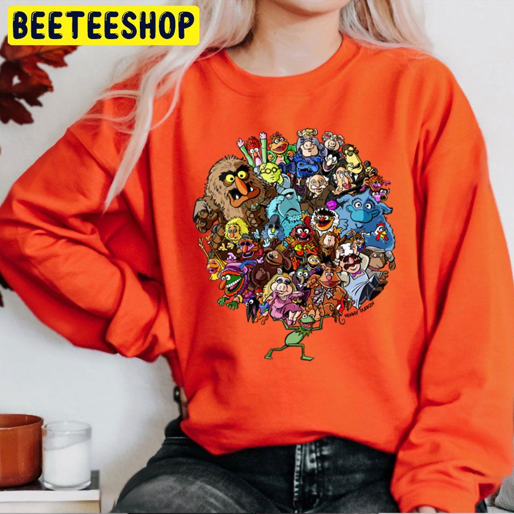 Muppets World Of Friendship Cartoon Art Trending Unisex Sweatshirt Muppets World Of Friendship Cartoon Art Trending Unisex Sweatshirt