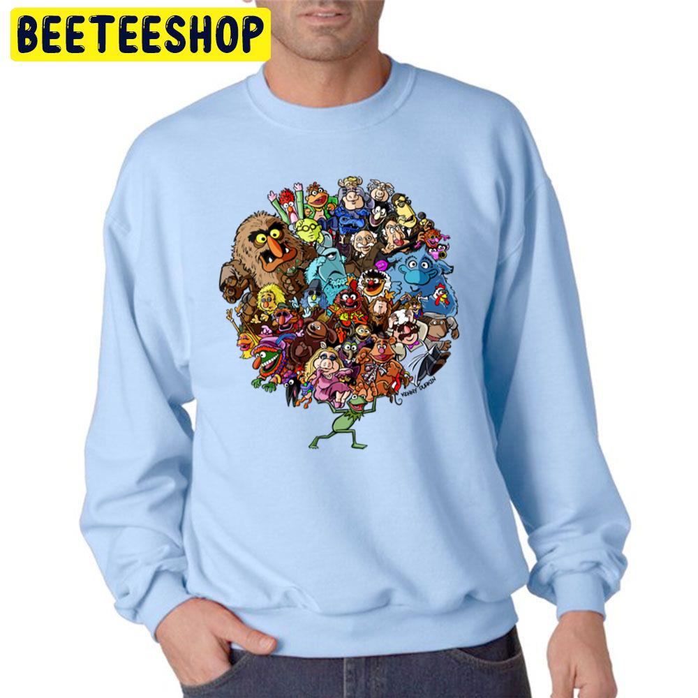 Muppets World Of Friendship Cartoon Art Trending Unisex Sweatshirt Muppets World Of Friendship Cartoon Art Trending Unisex Sweatshirt