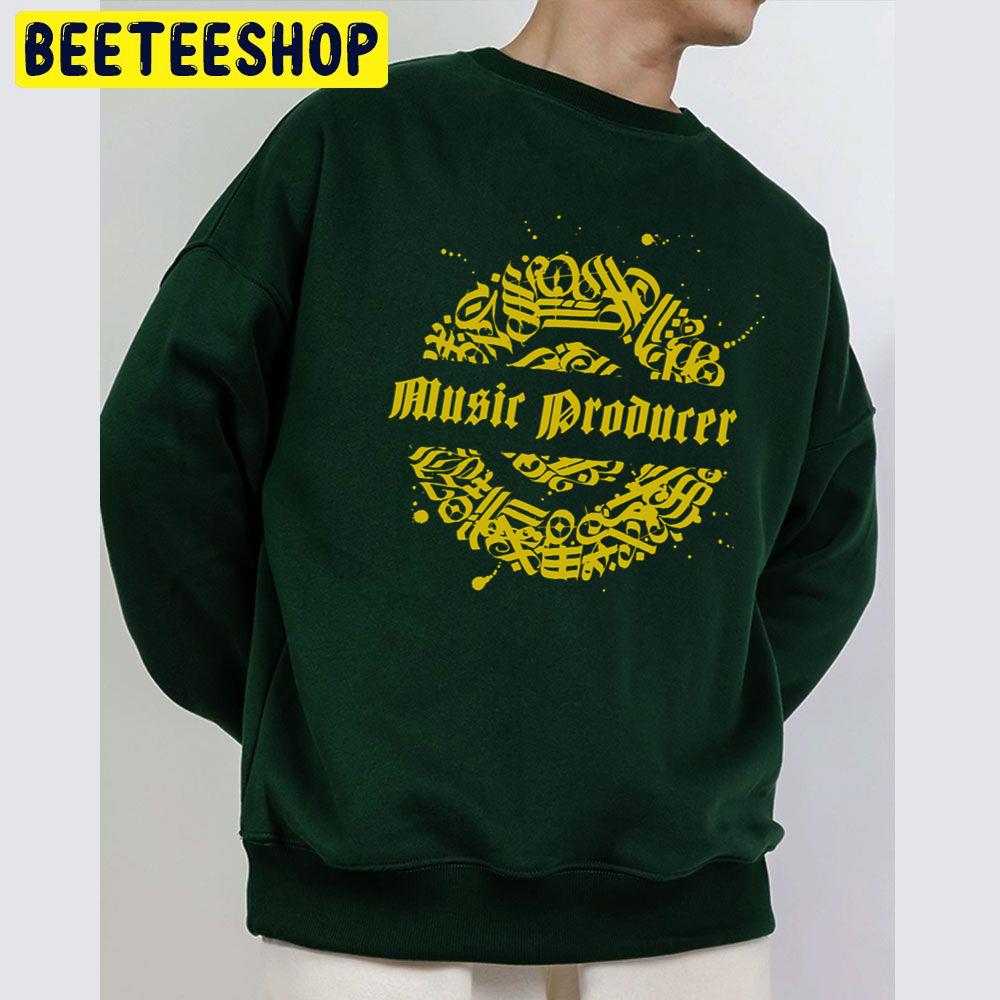 Music Producer Gold Trending Unisex Sweatshirt Music Producer Gold Trending Unisex Sweatshirt