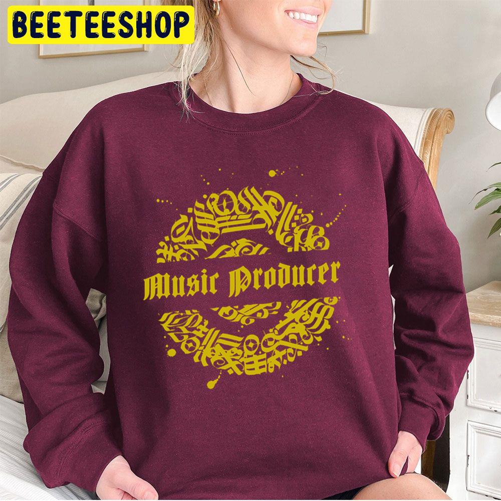 Music Producer Gold Trending Unisex Sweatshirt Music Producer Gold Trending Unisex Sweatshirt