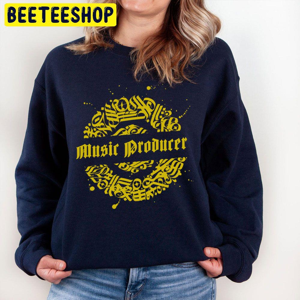 Music Producer Gold Trending Unisex Sweatshirt Music Producer Gold Trending Unisex Sweatshirt