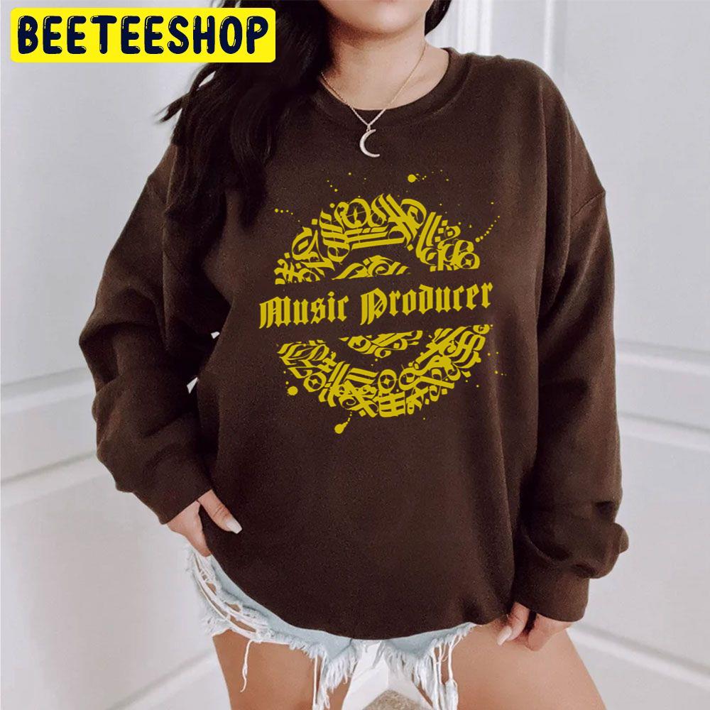 Music Producer Gold Trending Unisex Sweatshirt Music Producer Gold Trending Unisex Sweatshirt