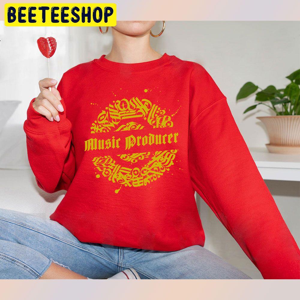 Music Producer Gold Trending Unisex Sweatshirt Music Producer Gold Trending Unisex Sweatshirt