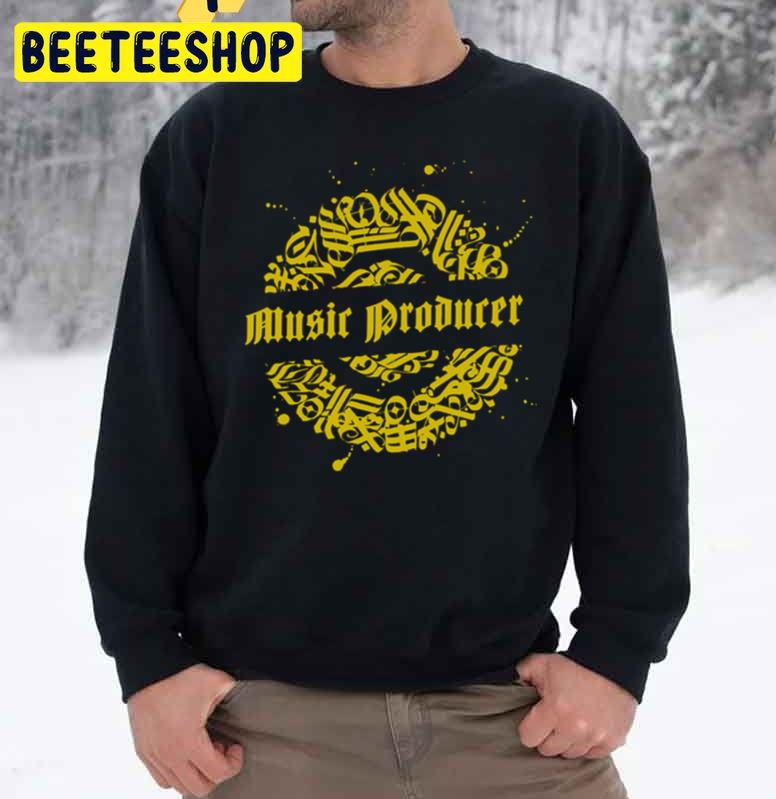 Music Producer Gold Trending Unisex Sweatshirt Music Producer Gold Trending Unisex Sweatshirt