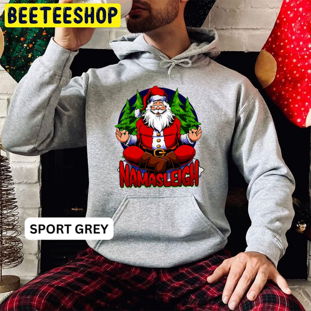 Namasleigh Santa Christmas Trending Unisex Hoodie Namasleigh Santa Christmas Trending Unisex Hoodie