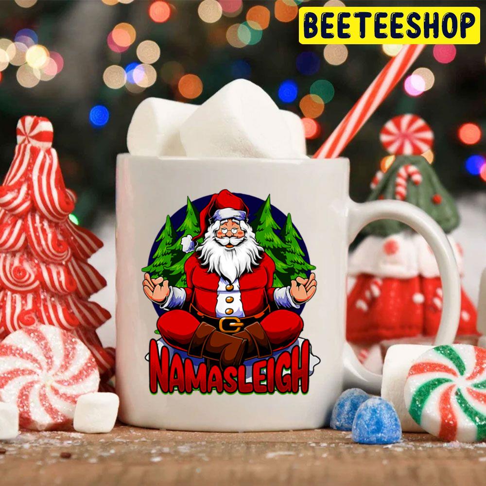Namasleigh Santa Christmas Trending Unisex Hoodie Namasleigh Santa Christmas Trending Unisex Hoodie