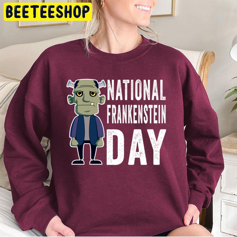 National Frankenstein Day Trending Unisex Sweatshirt National Frankenstein Day Trending Unisex Sweatshirt
