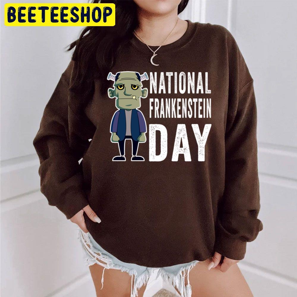 National Frankenstein Day Trending Unisex Sweatshirt National Frankenstein Day Trending Unisex Sweatshirt