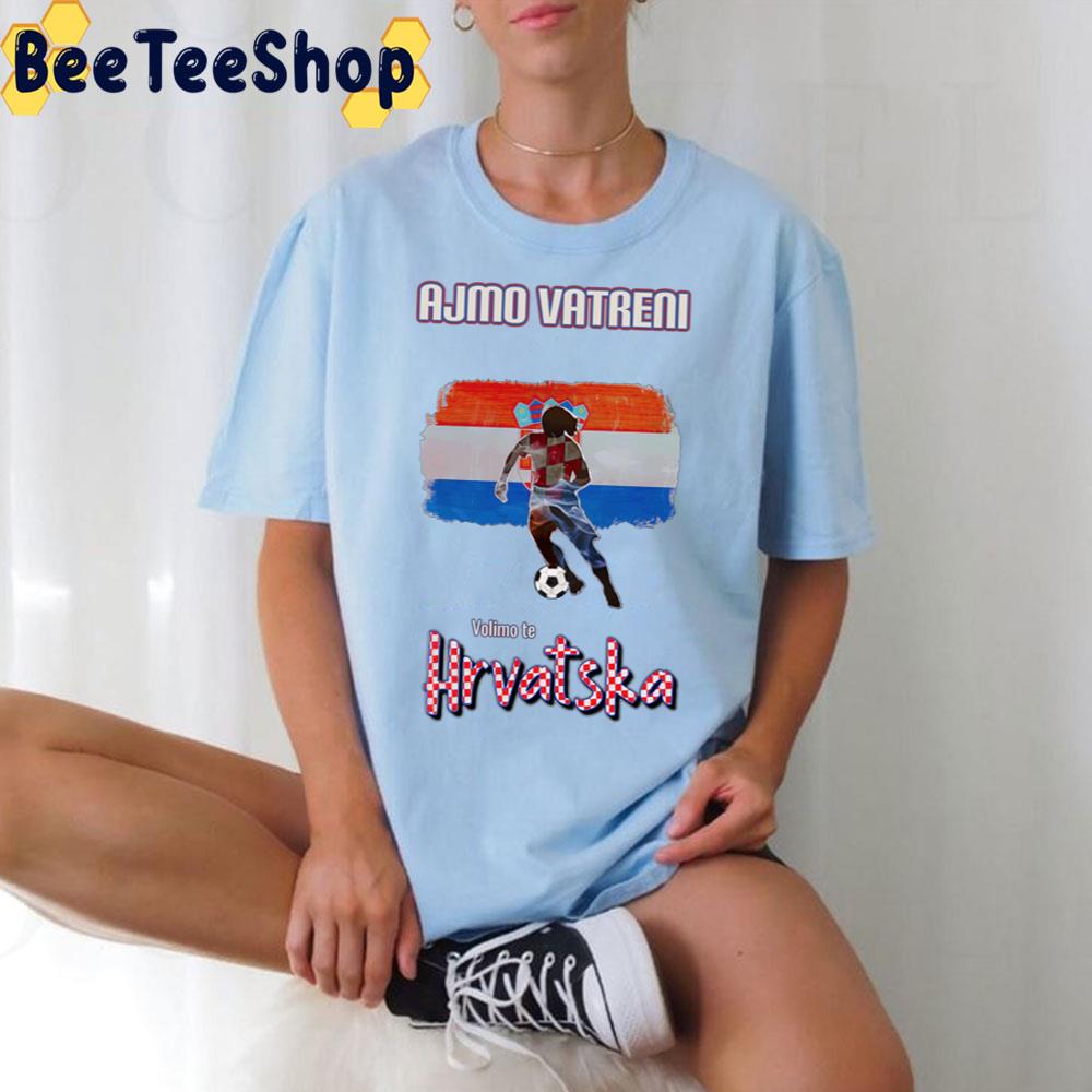 National Team Croatia Soccer Fan Design Trending Unisex T-Shirt National Team Croatia Soccer Fan Design Trending Unisex T-Shirt