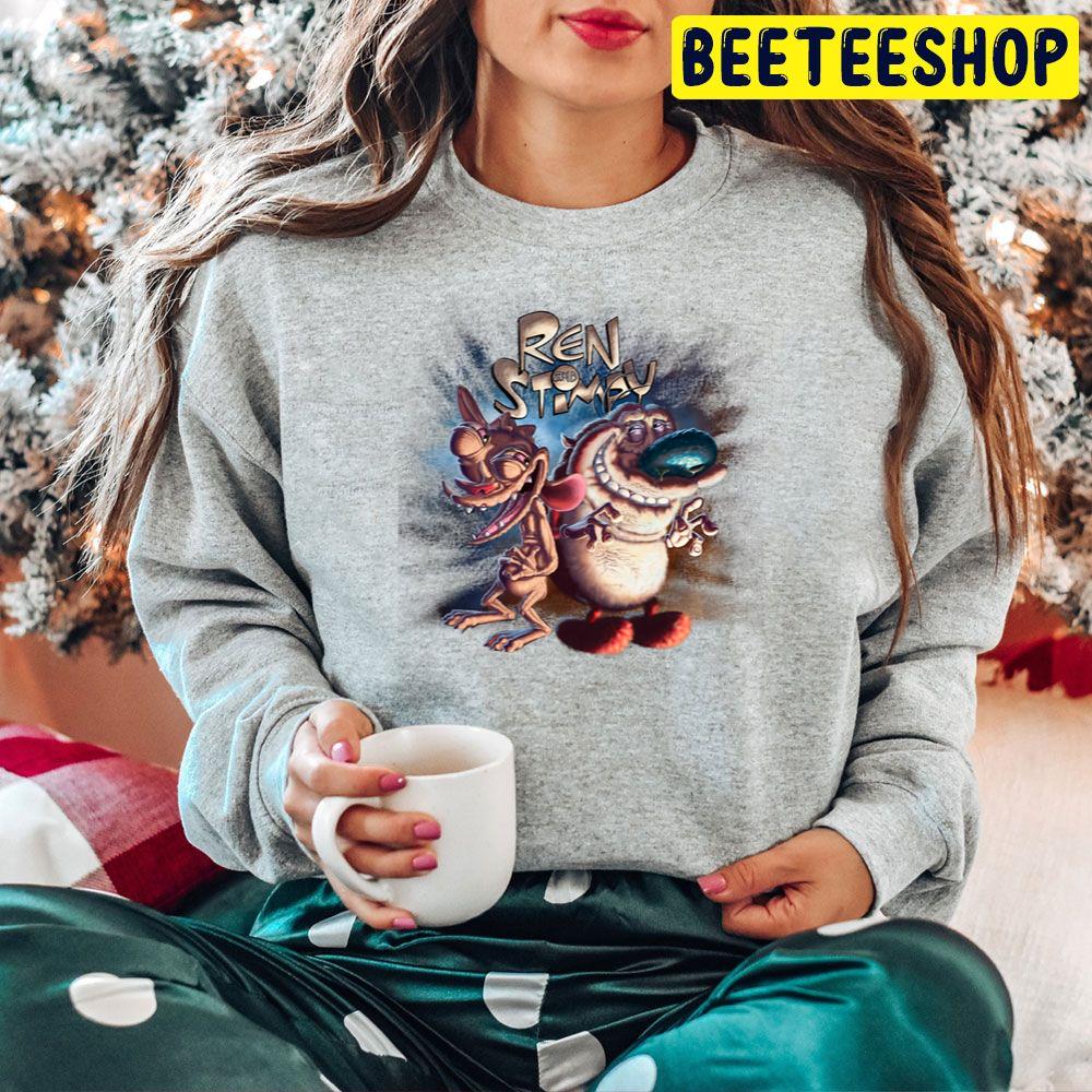 Nickelodeon Ren And Stimpy Realistic Humorous Trending Unisex Hoodie Nickelodeon Ren And Stimpy Realistic Humorous Trending Unisex Hoodie