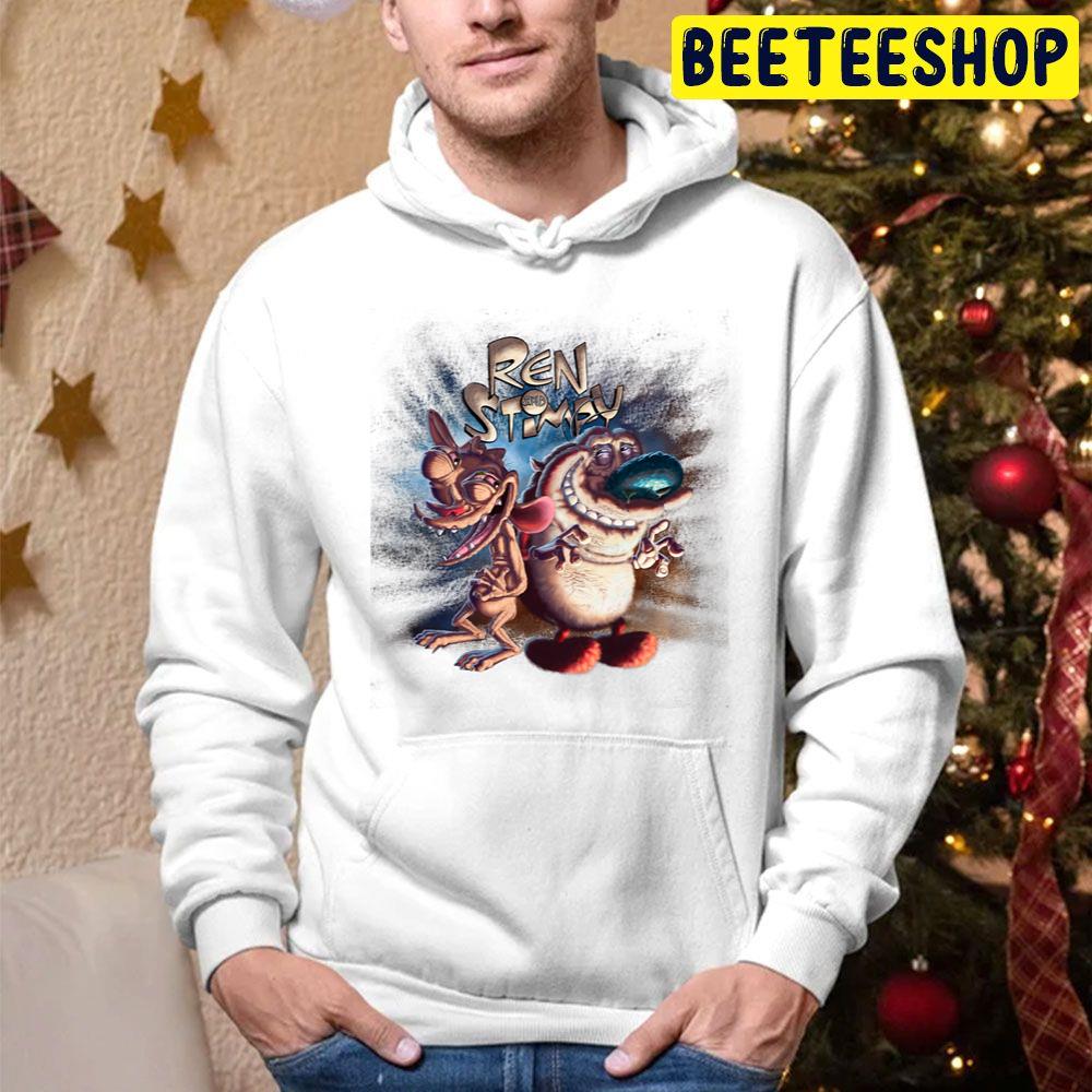 Nickelodeon Ren And Stimpy Realistic Humorous Trending Unisex Hoodie Nickelodeon Ren And Stimpy Realistic Humorous Trending Unisex Hoodie