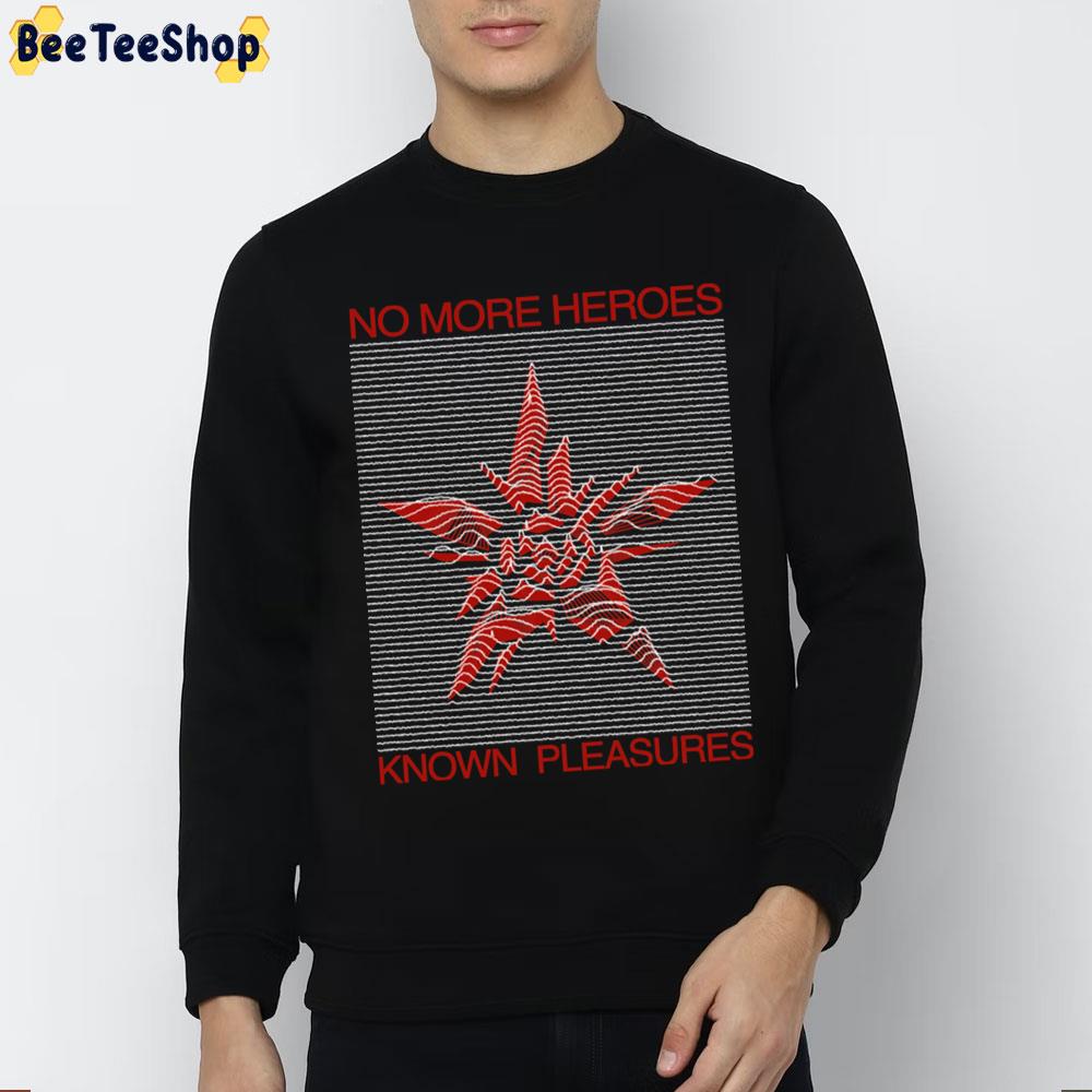 No More Heroes Known Pleasures Trending Unisex Sweatshirt No More Heroes Known Pleasures Trending Unisex Sweatshirt