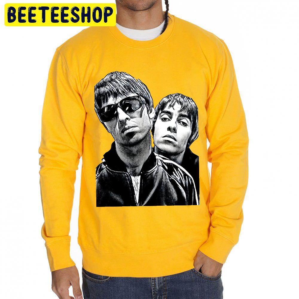 Noel And Liam Gallagher Art Trending Unisex Sweatshirt Noel And Liam Gallagher Art Trending Unisex Sweatshirt